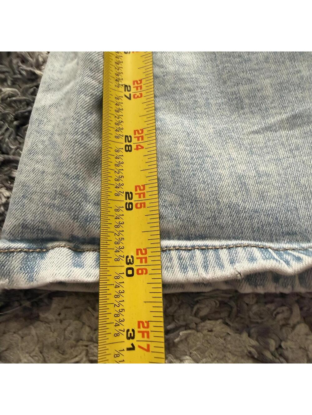 Wild Fable High Rise Flare Light Wash Jeans Women’s Size 6 Y2K - Picture 5 of 5